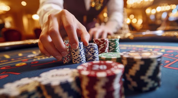 hantu togel account dashboard showing Poker Indonesia game selection and table lobby